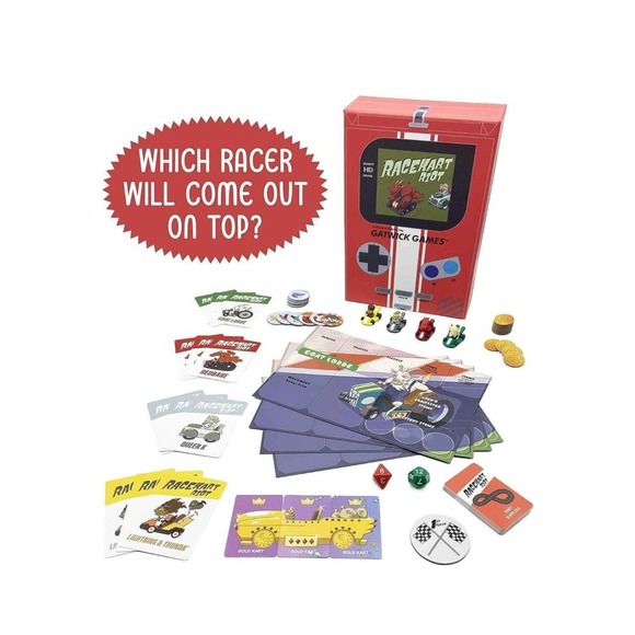 Gatwick Games Racekart Riot -  Video Games Turned into Board Games, for adults - Picture 2 of 6